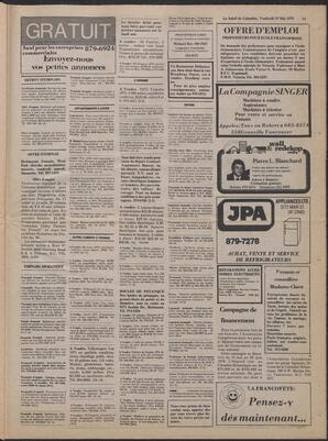 Le Soleil de Colombie, May 19, 1978, page 19