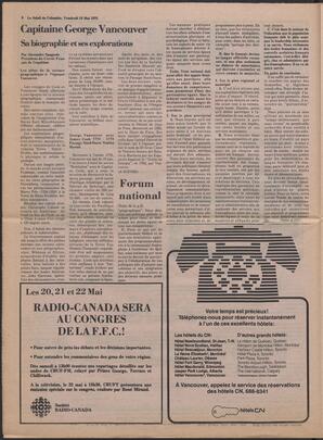 Le Soleil de Colombie, May 19, 1978, page 8