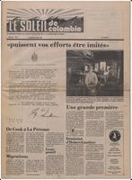 Le Soleil de Colombie, May 12, 1978