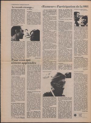 Le Soleil de Colombie, May 12, 1978, page 12