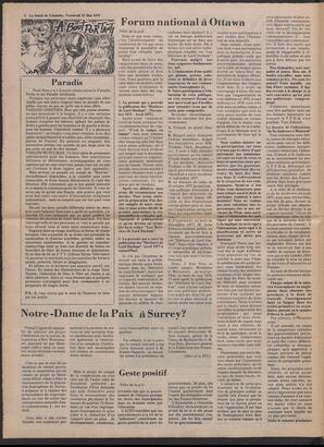 Le Soleil de Colombie, May 12, 1978, page 4