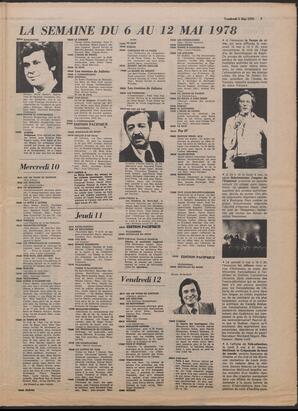 Le Soleil de Colombie, May 5, 1978, page 13