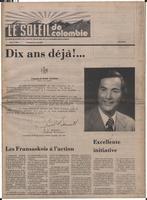 Le Soleil de Colombie, April 28, 1978