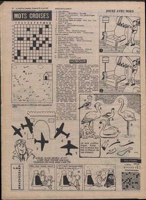 Le Soleil de Colombie, April 28, 1978, page 30