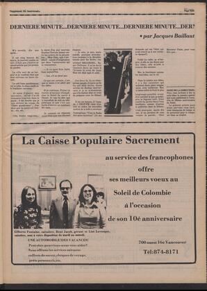 Le Soleil de Colombie, April 28, 1978, page 21