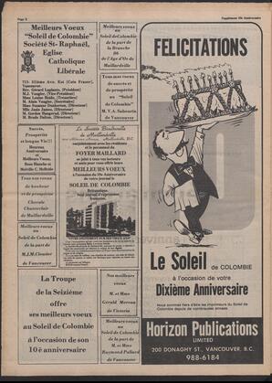 Le Soleil de Colombie, April 28, 1978, page 18