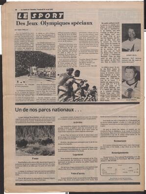 Le Soleil de Colombie, April 21, 1978, page 24