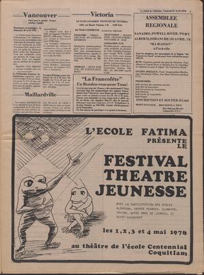 Le Soleil de Colombie, April 21, 1978, page 5