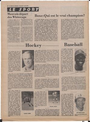 Le Soleil de Colombie, April 7, 1978, page 24