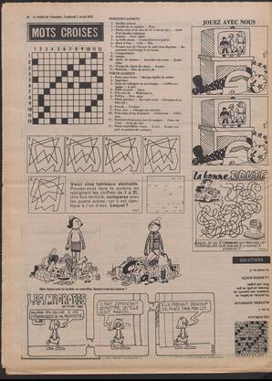 Le Soleil de Colombie, April 7, 1978, page 22