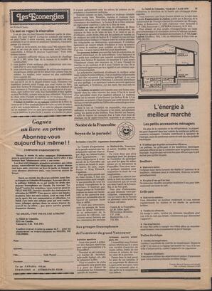 Le Soleil de Colombie, April 7, 1978, page 17