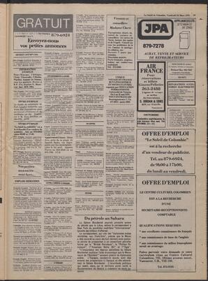 Le Soleil de Colombie, March 24, 1978, page 31