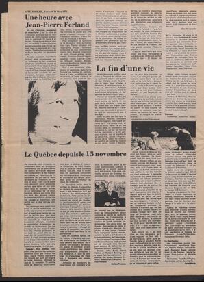 Le Soleil de Colombie, March 24, 1978, page 22