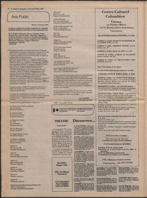 Le Soleil de Colombie, March 24, 1978, page 10