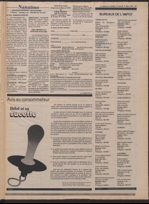 Le Soleil de Colombie, March 17, 1978, page 19
