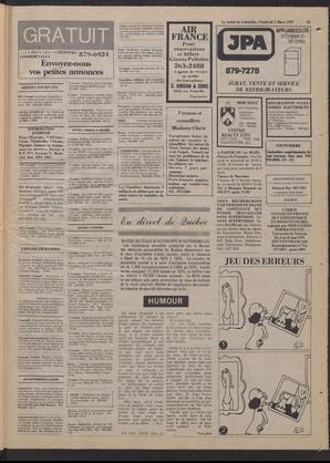 Le Soleil de Colombie, March 3, 1978, page 27