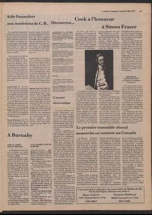 Le Soleil de Colombie, March 3, 1978, page 17