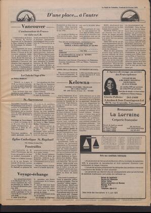 Le Soleil de Colombie, February 24, 1978, page 3