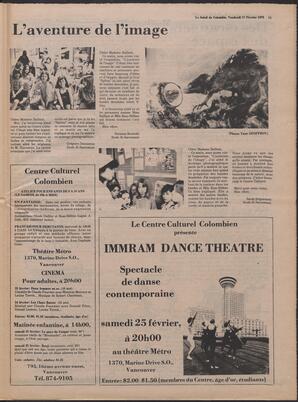 Le Soleil de Colombie, February 17, 1978, page 19