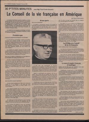 Le Soleil de Colombie, February 17, 1978, page 12
