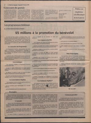 Le Soleil de Colombie, February 17, 1978, page 10