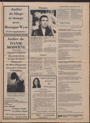 Le Soleil de Colombie, January 20, 1978, page 17