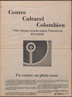 Le Soleil de Colombie, January 20, 1978, page 11