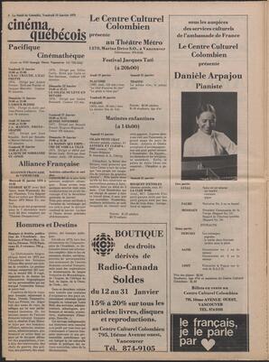 Le Soleil de Colombie, January 13, 1978, page 8