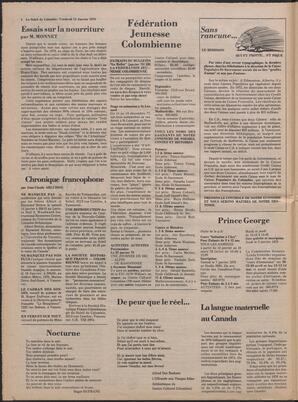 Le Soleil de Colombie, January 13, 1978, page 4