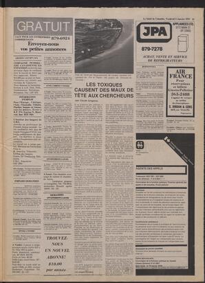 Le Soleil de Colombie, January 6, 1978, page 19