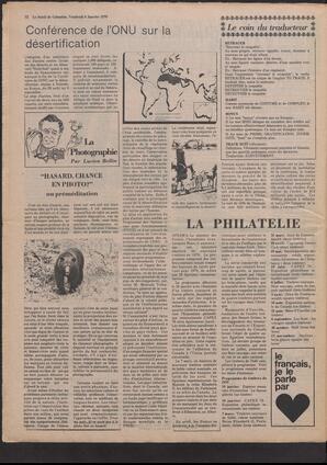 Le Soleil de Colombie, January 6, 1978, page 16