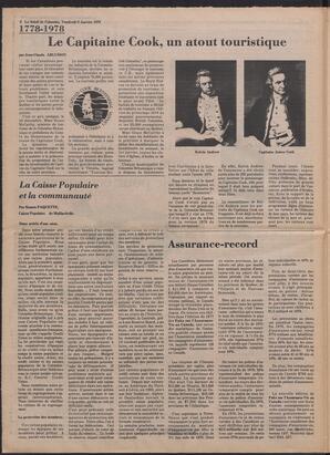 Le Soleil de Colombie, January 6, 1978, page 6