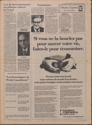 Le Soleil de Colombie, January 6, 1978, page 5