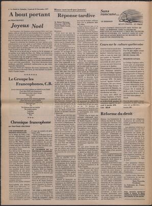 Le Soleil de Colombie, December 23, 1977, page 4