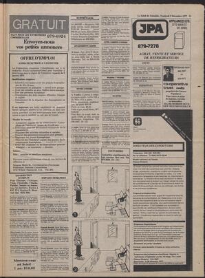 Le Soleil de Colombie, December 9, 1977, page 19