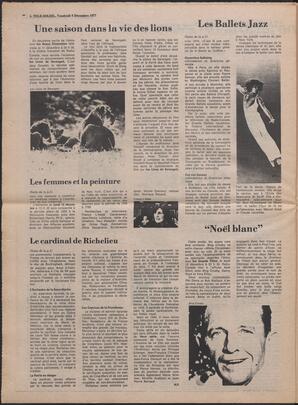Le Soleil de Colombie, December 9, 1977, page 12