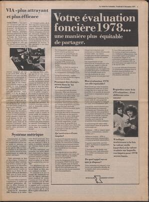 Le Soleil de Colombie, December 9, 1977, page 5