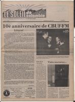 Le Soleil de Colombie, November 25, 1977