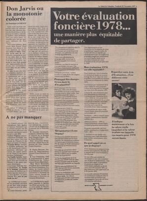 Le Soleil de Colombie, November 25, 1977, page 21