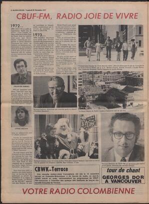 Le Soleil de Colombie, November 25, 1977, page 16