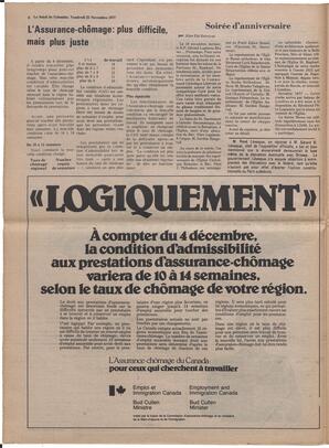 Le Soleil de Colombie, November 25, 1977, page 6