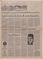 Le Soleil de Colombie, November 18, 1977