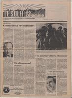 Le Soleil de Colombie, November 11, 1977