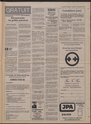 Le Soleil de Colombie, November 11, 1977, page 19