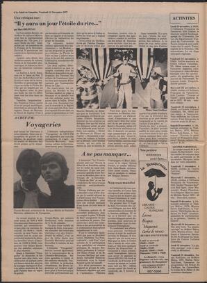 Le Soleil de Colombie, November 11, 1977, page 8