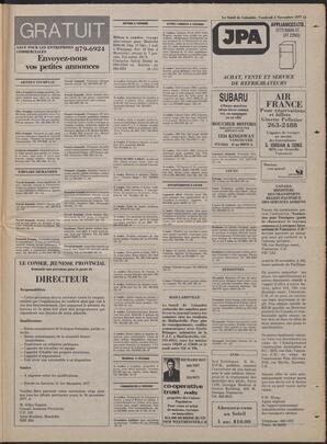 Le Soleil de Colombie, November 4, 1977, page 15