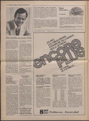 Le Soleil de Colombie, November 4, 1977, page 4