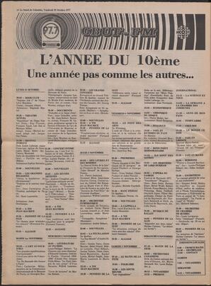 Le Soleil de Colombie, October 28, 1977, page 10