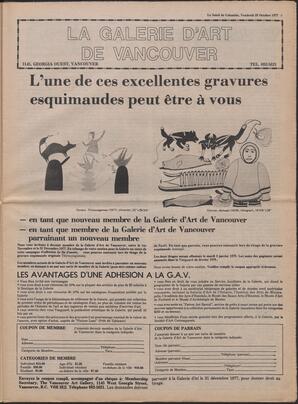 Le Soleil de Colombie, October 28, 1977, page 7