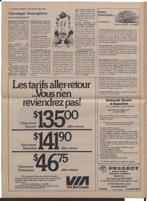Le Soleil de Colombie, October 28, 1977, page 4